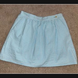 Lilly Pulitzer Seersucker Skirt Size XS